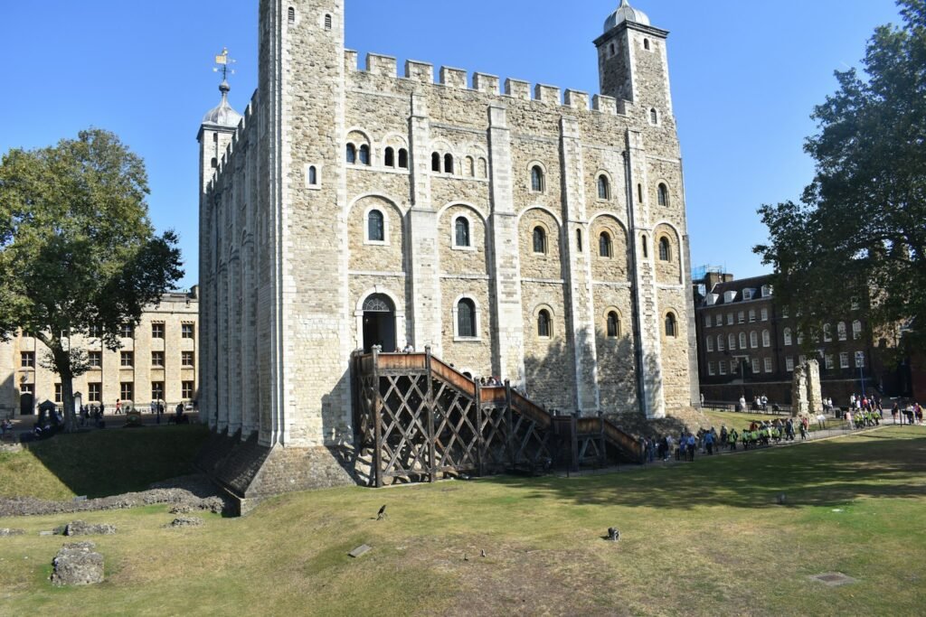 The White Tower at the Tower of London